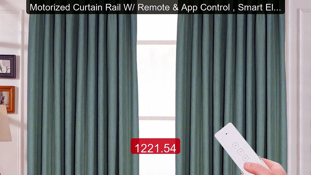 Motorized Curtain Rail W/ Remote & App Control , Smart Elec... -- Top Pick 2026 | Unbeatable Price!