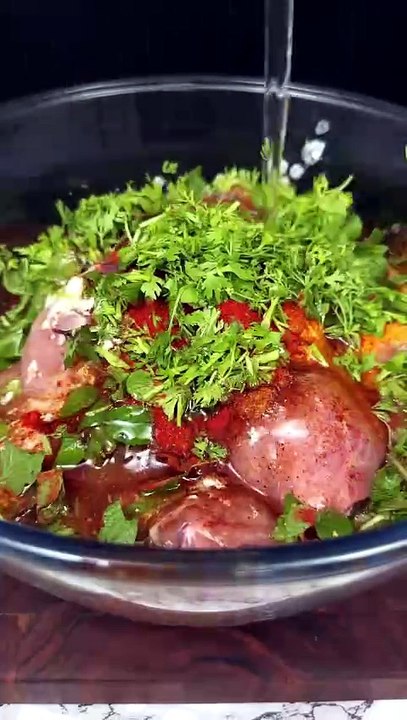 Hyderabadi Biryani ASMR Cooking #shorts #asmr #recipe #crunchytreats #chicken #cooking #biryani