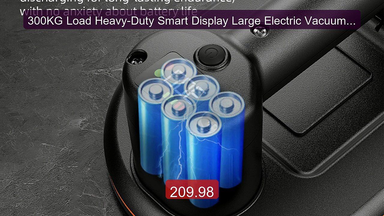 300KG Load Heavy-Duty Smart Display Large Electric Vacuum Suct... -- Best Buy 2026 | Great Quality!