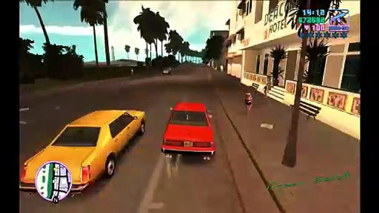 GTA Vice City Mission #21 - Bar Brawl (4K UHD) | No Commentary