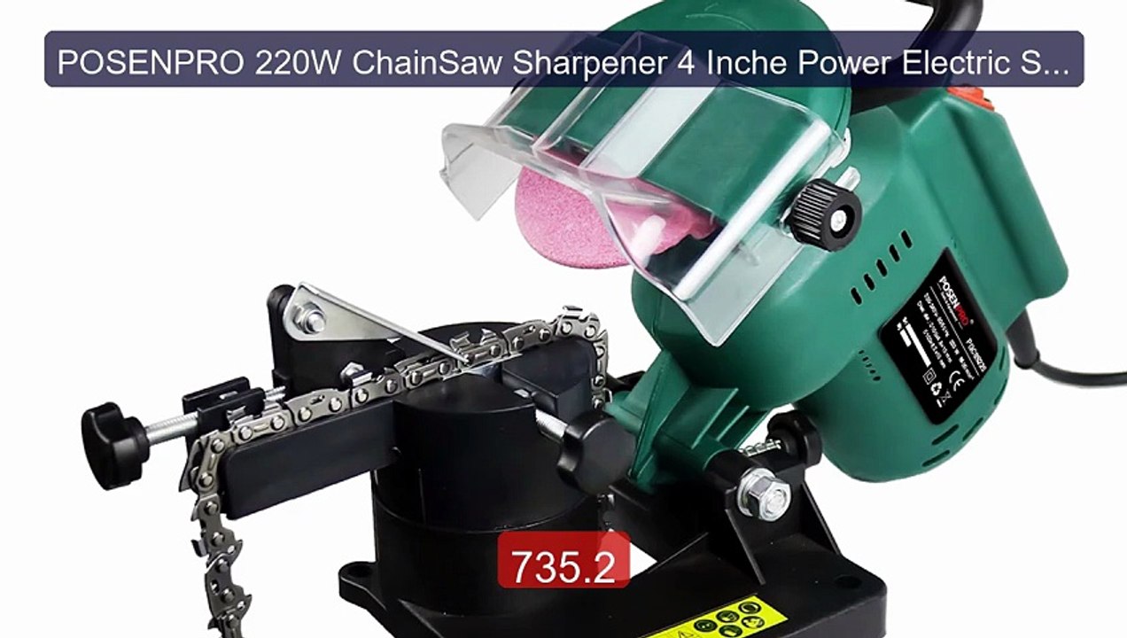 POSENPRO 220W ChainSaw Sharpener 4 Inche Power Electric Sharpe... -- Hot Deal 2026 | Limited Offer!