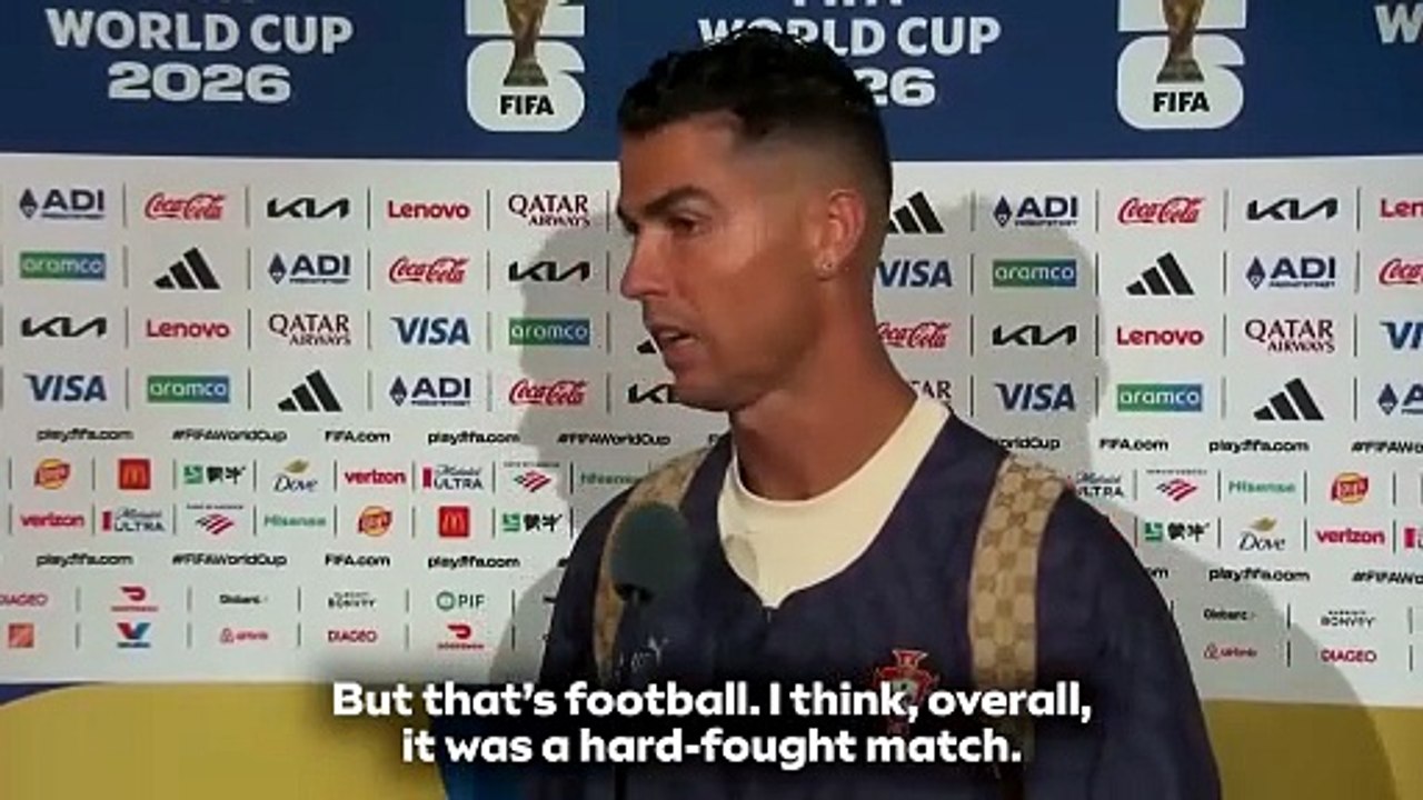 Cristiano Ronaldo interview after his final World Cup match