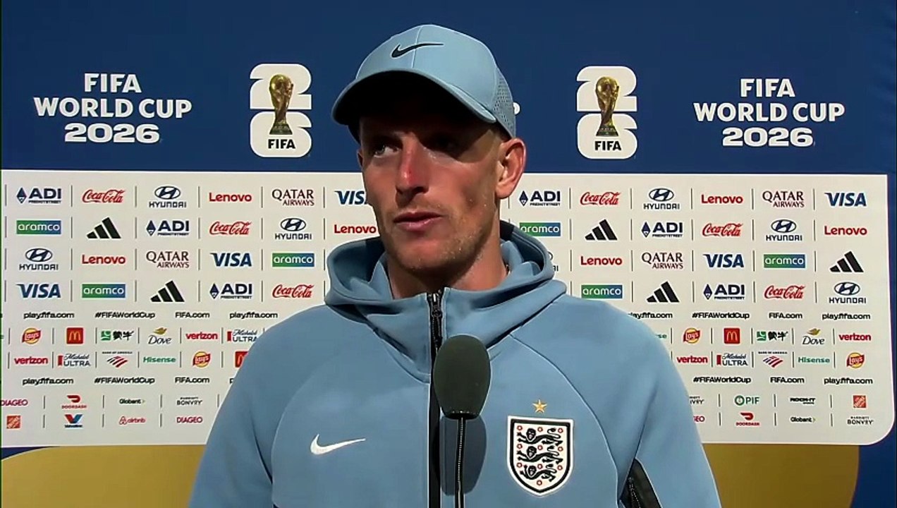 Jude Bellingham, Jordan Pickford and Djed Spence react to England’s HUGE win against Norway