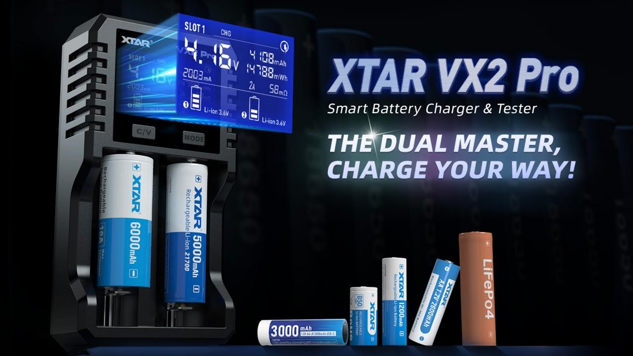 XTAR VX2 Battery Charger & Tester Review