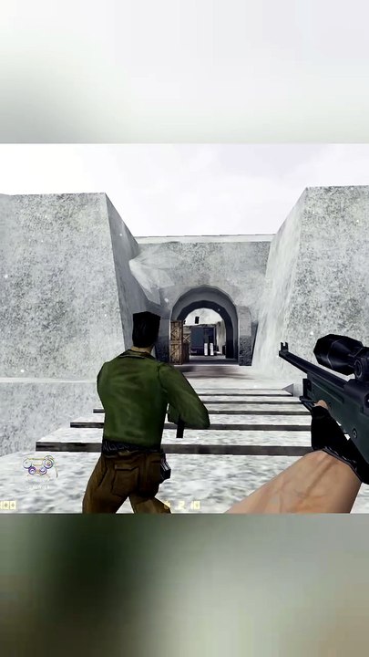 Counter Strike 1.6 DE_WINTER: Intense Snow Battle Action!