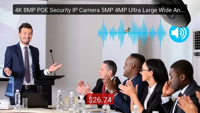 4K 8MP POE Security IP Camera 5MP 4MP Ultra Large Wide Angl... Top Pick 2026 | Unbeatable Price!