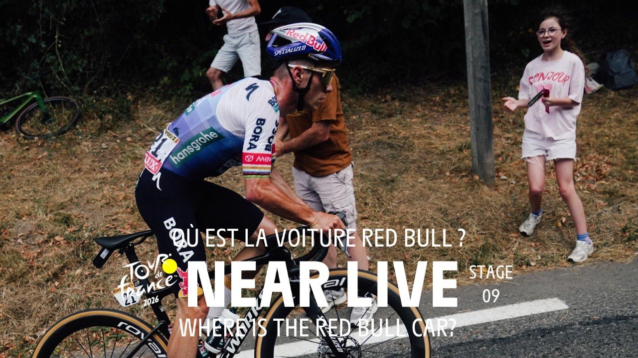 Where is the Red Bull car? - Stage 9