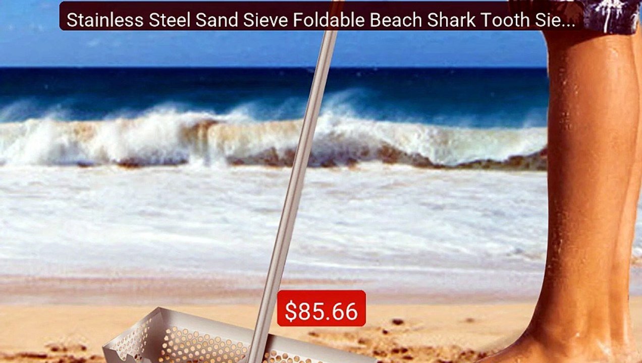 Stainless Steel Sand Sieve Foldable Beach Shark Tooth Sieve Fi... -- Best Buy 2026 | Great Quality!