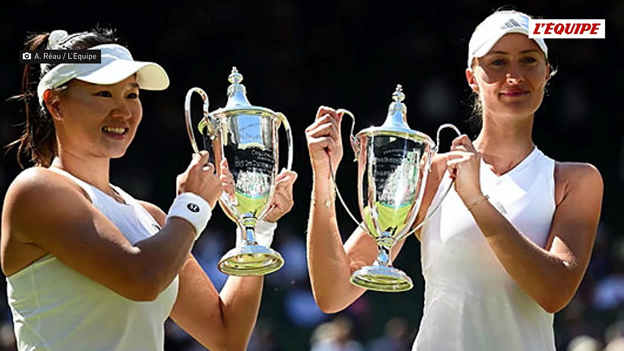 Kristina Mladenovic et la Chinoise Guo Hanyu remportent Wimbledon en double dames - Tennis - Wimbledon