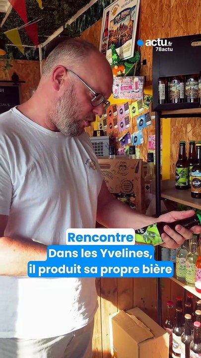 Dans les Yvelines, il produit sa propre bière, 100% artisanale