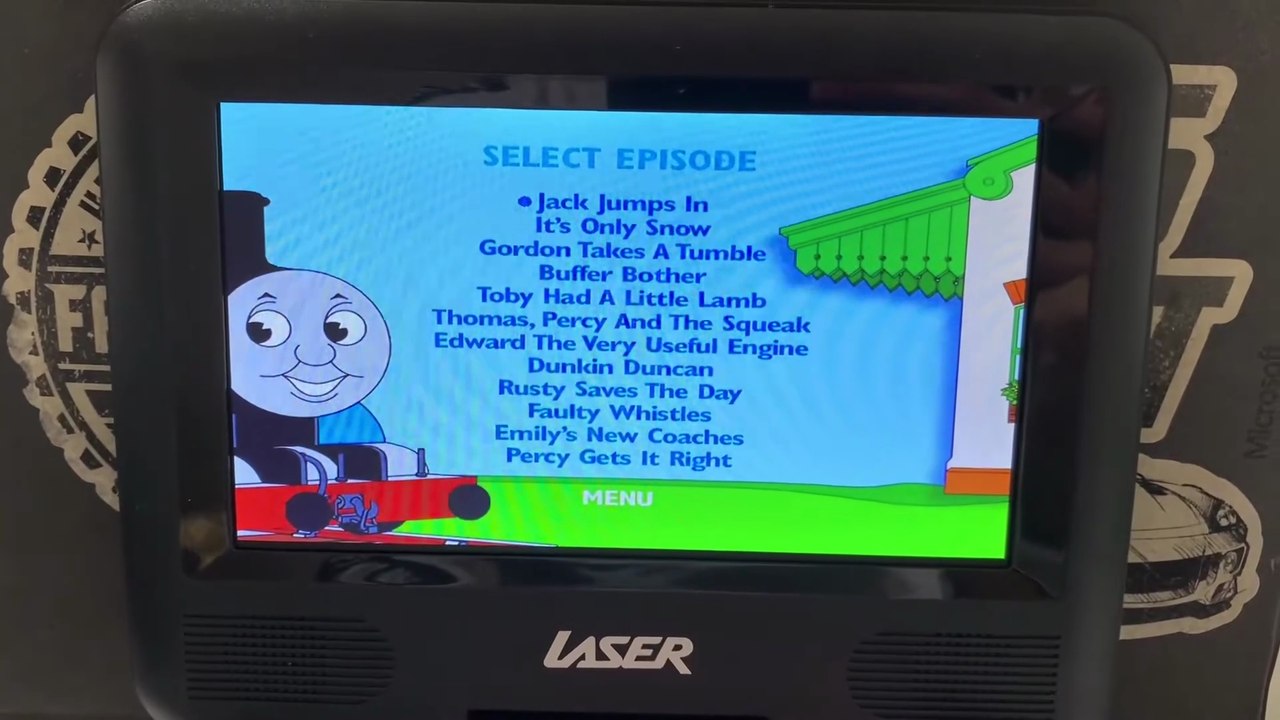 Thomas & Friends - Rusty Saves the Day and Other Stories 2007 DVD Menu Walkthrough Australia
