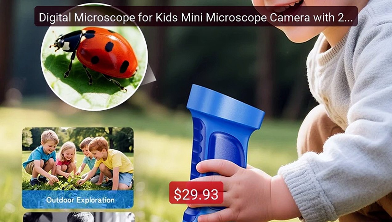 Digital Microscope for Kids Mini Microscope Camera with 2.4" I... -- Hot Deal 2026 | Limited Offer!
