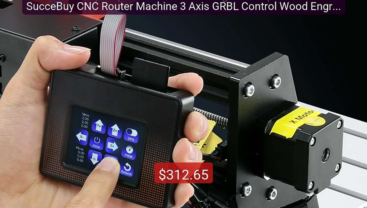 SucceBuy CNC Router Machine 3 Axis GRBL Control Wood Engravin... -- Amazing Value 2026 | Must Have!