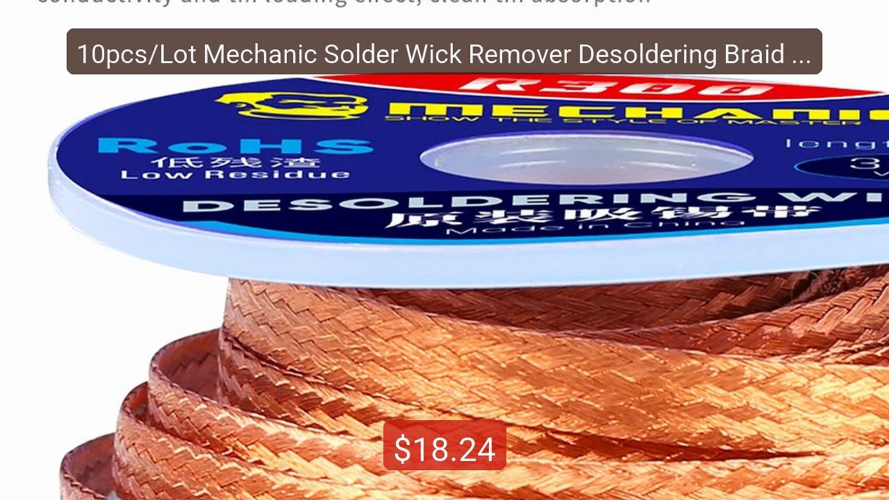 10pcs/Lot Mechanic Solder Wick Remover Desoldering Braid Wi... -- Top Pick 2026 | Unbeatable Price!