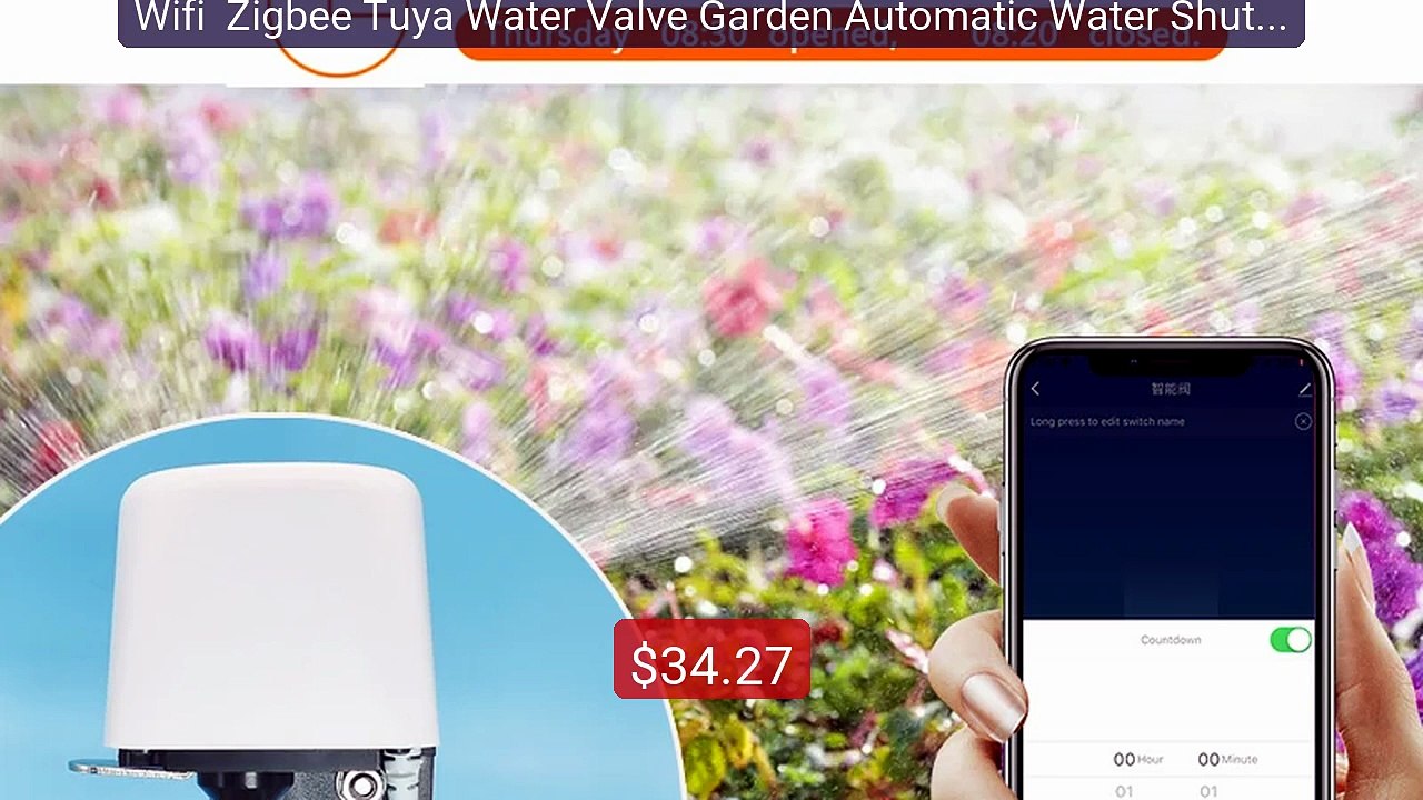 Wifi  Zigbee Tuya Water Valve Garden Automatic Water Shut Off Timer... -- Top Rated 2026 | Buy Now!