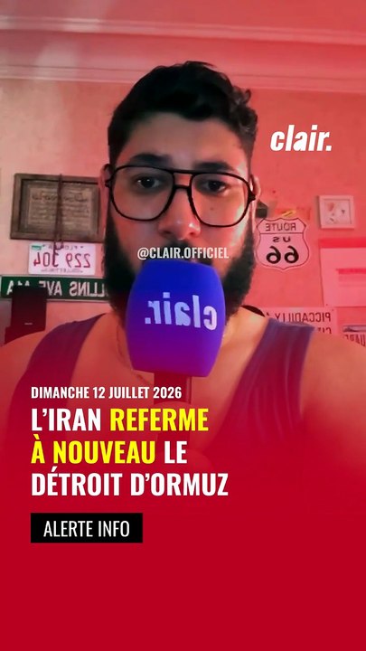 🔴 L'IRAN REFERME LE DÉTROIT D'ORMUZ   #iran #guerre #usa #Trump #israel