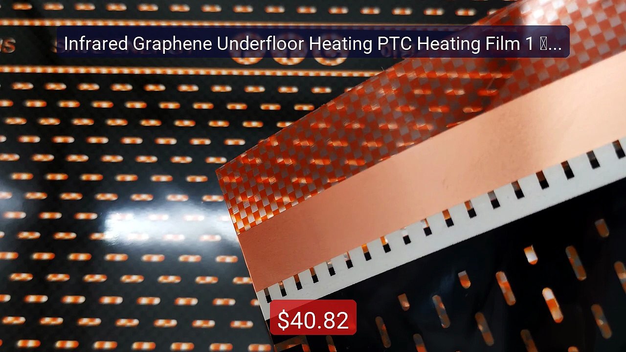 Infrared Graphene Underfloor Heating PTC Heating Film 1 ㎡ AC22... -- Best Buy 2026 | Great Quality!