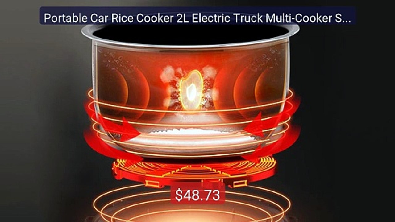 Portable Car Rice Cooker 2L Electric Truck Multi-Cooker Soup Porri... -- Best Deal 2026 | Shop Now!