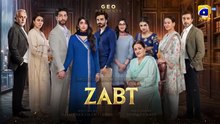 Zabt 2nd last ep 40 Pakistani drama
