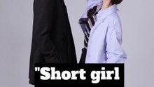 Short Girl Attitude is Undefeated...😂❤️ | Cute Couple Goals #shorts