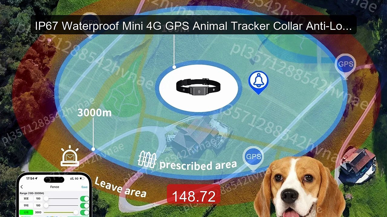 IP67 Waterproof Mini 4G GPS Animal Tracker Collar Anti-Lost Real T... -- Best Deal 2026 | Shop Now!