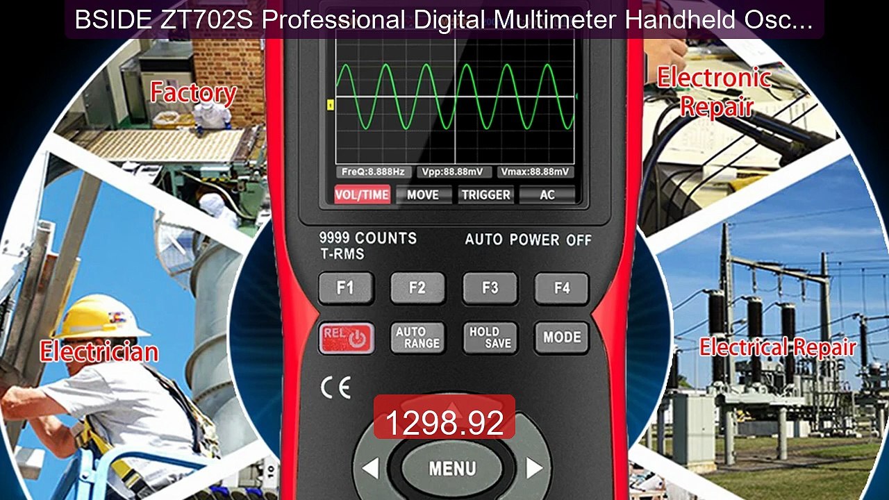 BSIDE ZT702S Professional Digital Multimeter Handheld Oscilloscope... -- Best Deal 2026 | Shop Now!