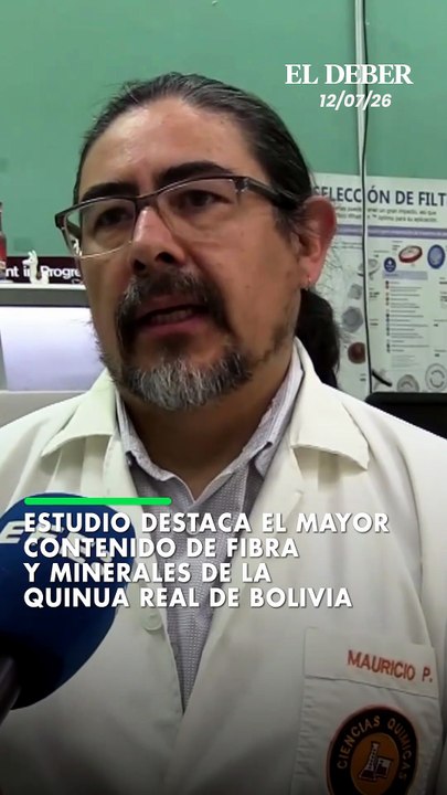 Estudio destaca el mayor contenido de fibra y minerales de la quinua real de Bolivia