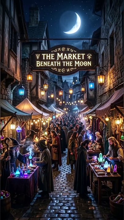 The Market Beneath the Moon