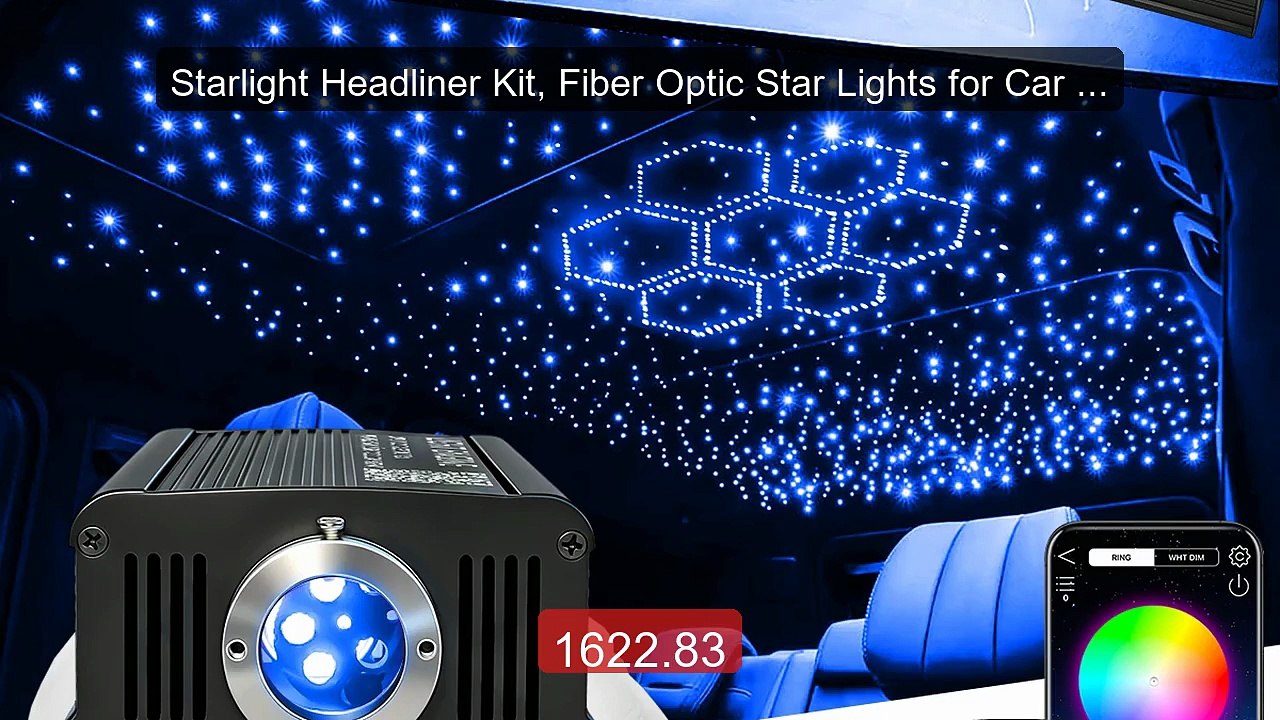 Starlight Headliner Kit, Fiber Optic Star Lights for Car with 16W ... -- Best Deal 2026 | Shop Now!