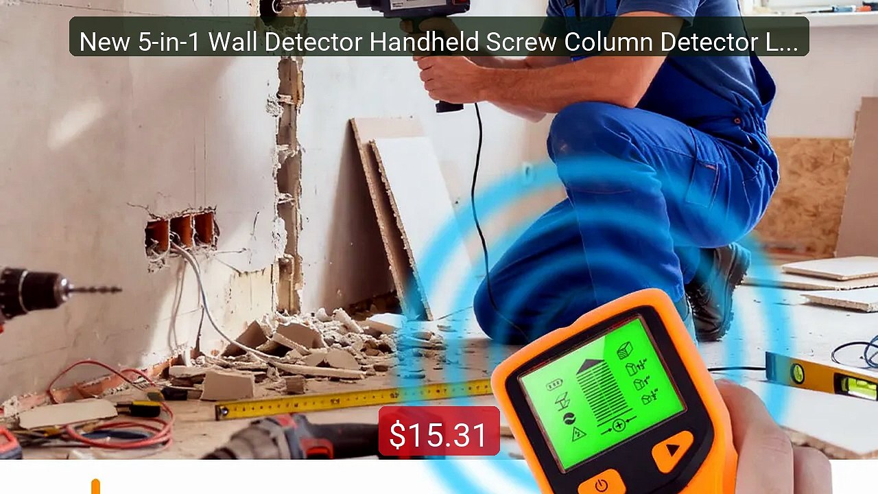 New 5-in-1 Wall Detector Handheld Screw Column Detector Live AC Ca... -- Best Deal 2026 | Shop Now!