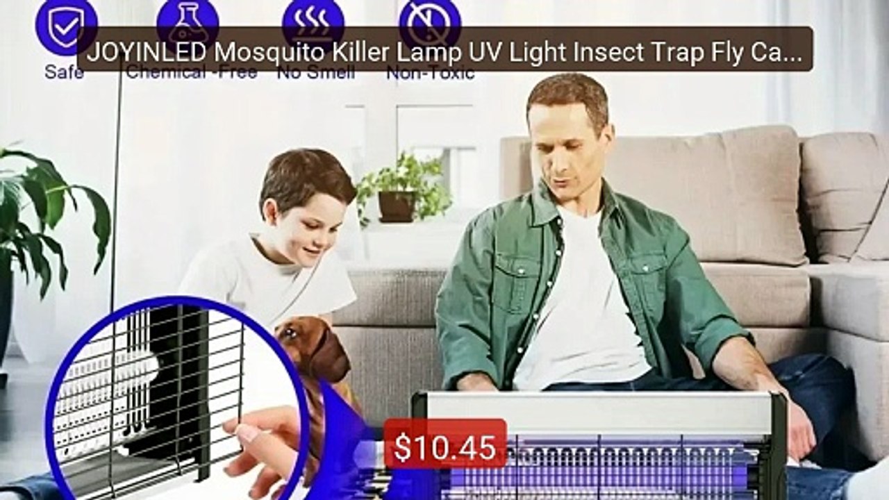 JOYINLED Mosquito Killer Lamp UV Light Insect Trap Fly Catcher for... -- Best Deal 2026 | Shop Now!