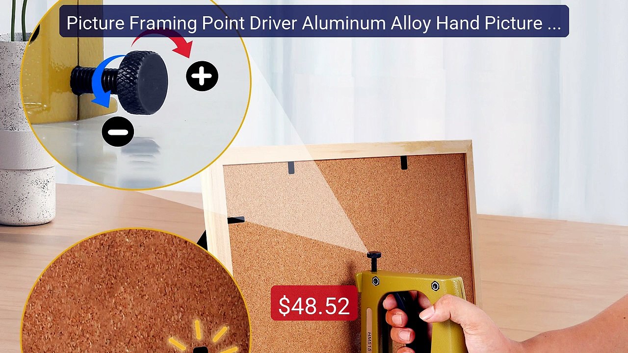 Picture Framing Point Driver Aluminum Alloy Hand Picture Fram... -- Amazing Value 2026 | Must Have!
