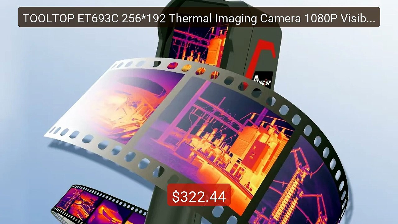 TOOLTOP ET693C 256*192 Thermal Imaging Camera 1080P Visible... -- Top Pick 2026 | Unbeatable Price!