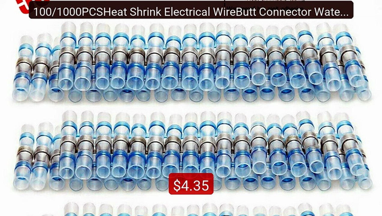 100/1000PCSHeat Shrink Electrical WireButt Connector Waterproof Sol... -- Top Rated 2026 | Buy Now!