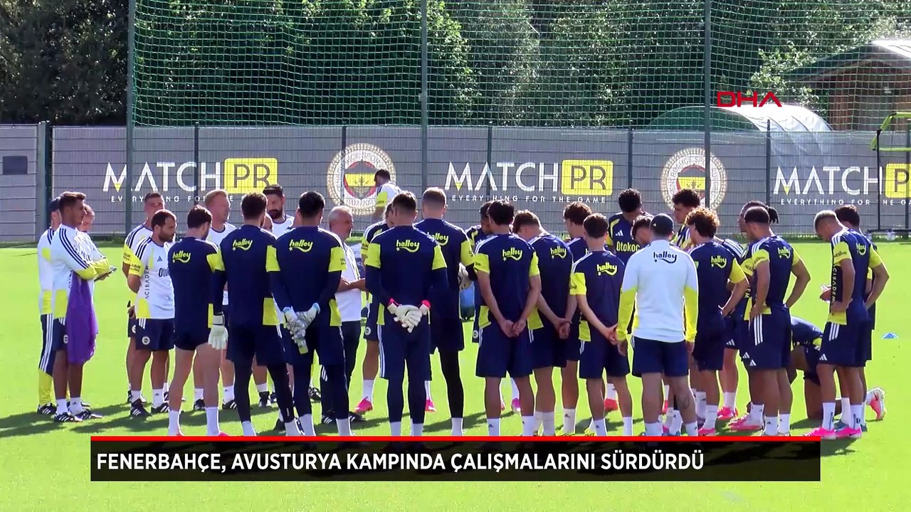 Fenerbahçe, hazırlıklarını Avusturya'da sürdürdü