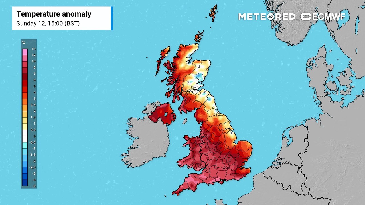 UK Heatwave to continue this week
