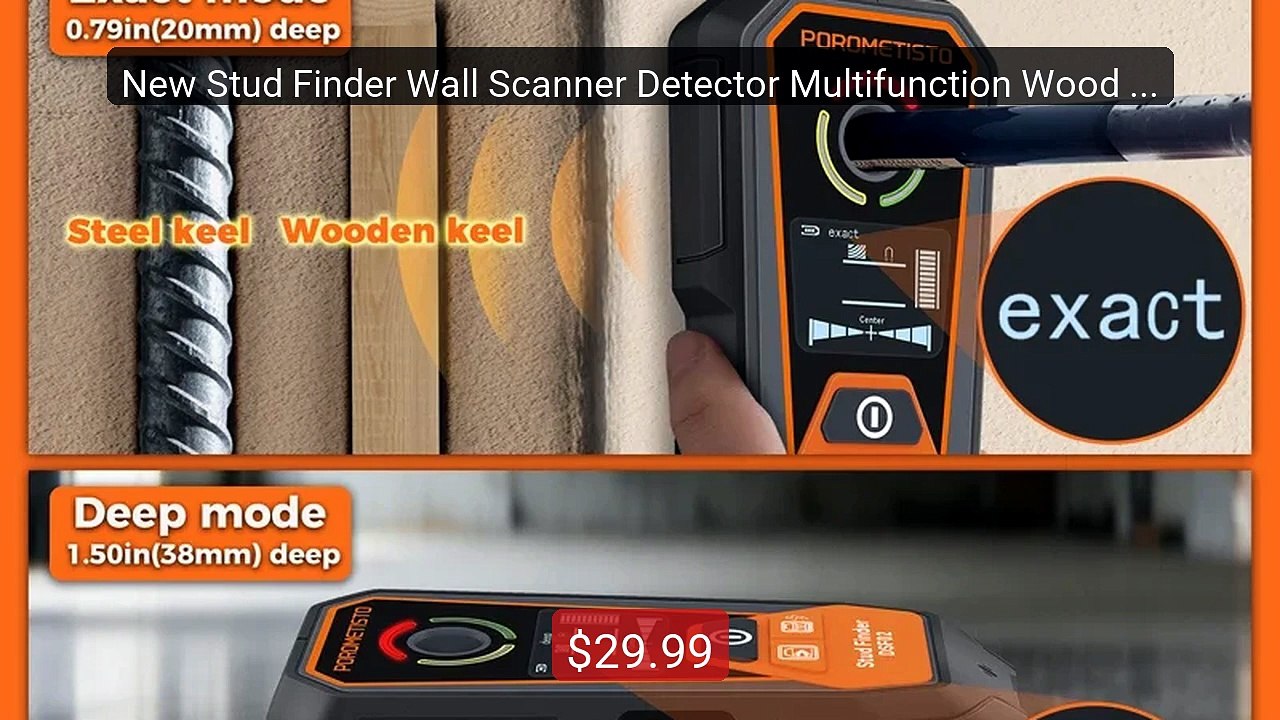 New Stud Finder Wall Scanner Detector Multifunction Wood Studs Met... -- Best Deal 2026 | Shop Now!