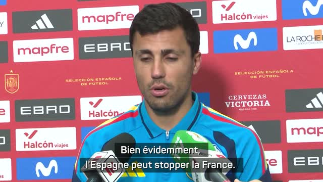 Espagne - Rodri : “On a déjà prouvé qu’on pouvait gagner”