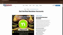 Top 27 Websites to Buy Verified Nextdoor Accounts Safely ...