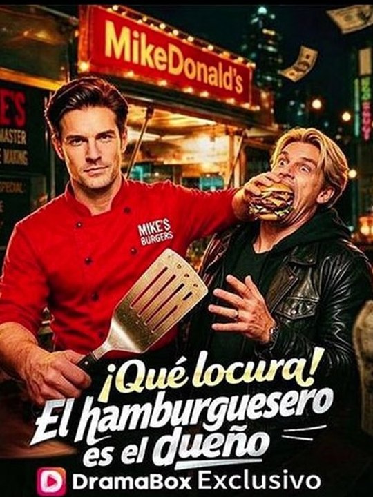 ¡Qué locura! El hamburguesero es el dueño🥰🍩 Completo