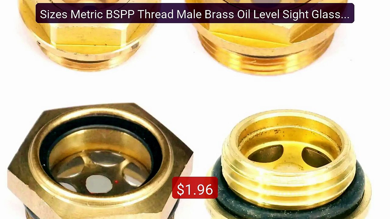 Sizes Metric BSPP Thread Male Brass Oil Level Sight Glass Wind... -- Best Buy 2026 | Great Quality!