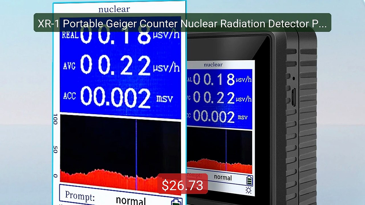 XR-1 Portable Geiger Counter Nuclear Radiation Detector Person... -- Best Buy 2026 | Great Quality!