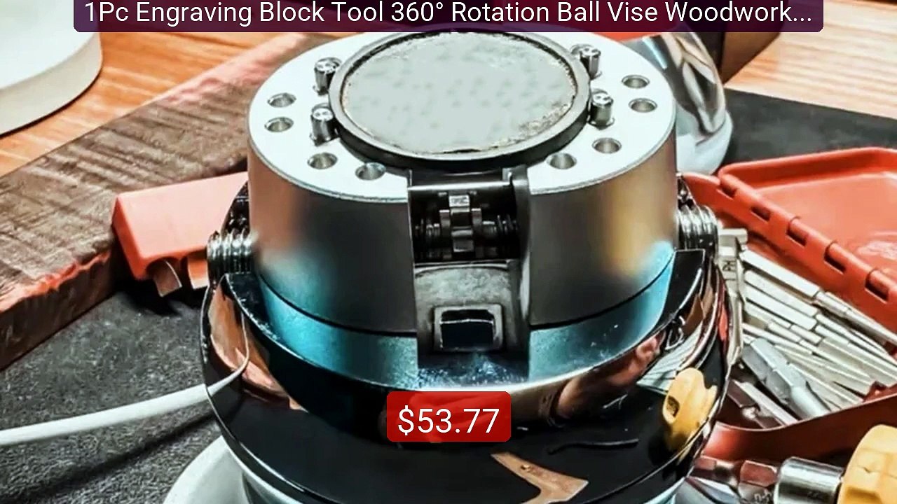 1Pc Engraving Block Tool 360° Rotation Ball Vise Woodworking Tool f... -- Top Rated 2026 | Buy Now!