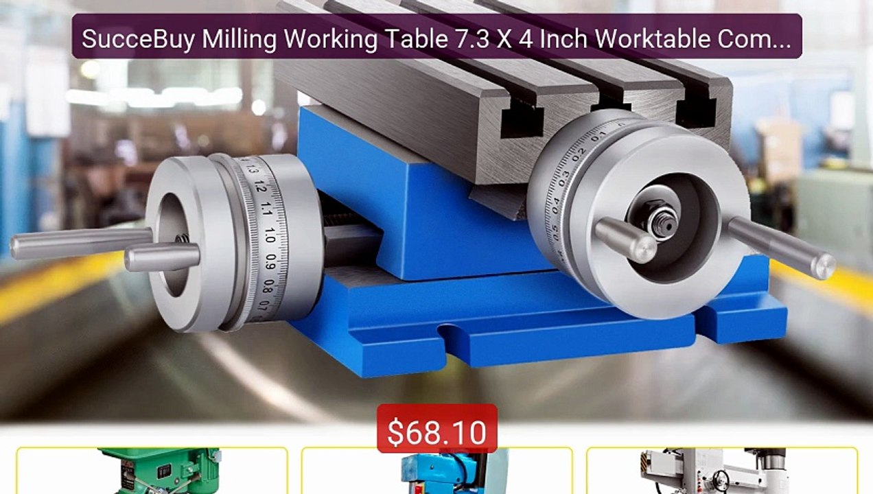SucceBuy Milling Working Table 7.3 X 4 Inch Worktable Compound Slid... -- Top Rated 2026 | Buy Now!