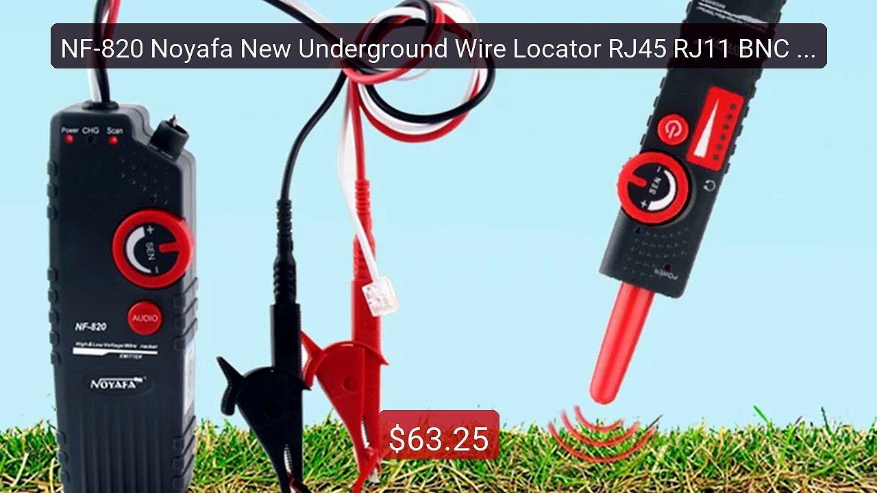 NF-820 Noyafa New Underground Wire Locator RJ45 RJ11 BNC ​High Low... -- Best Deal 2026 | Shop Now!