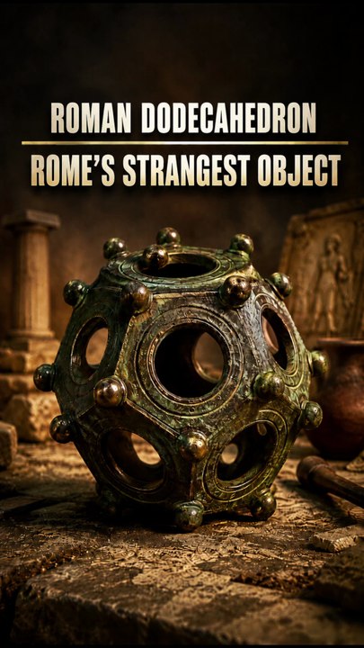 This Ancient Roman Object Has Baffled Experts for CenturiesThe Roman dodecahedron has holes on every side, small metal knobs on each corner, and no confirmed purpose.Was it a tool, a measuring device, a ritual object… or something stranger?One of Ro