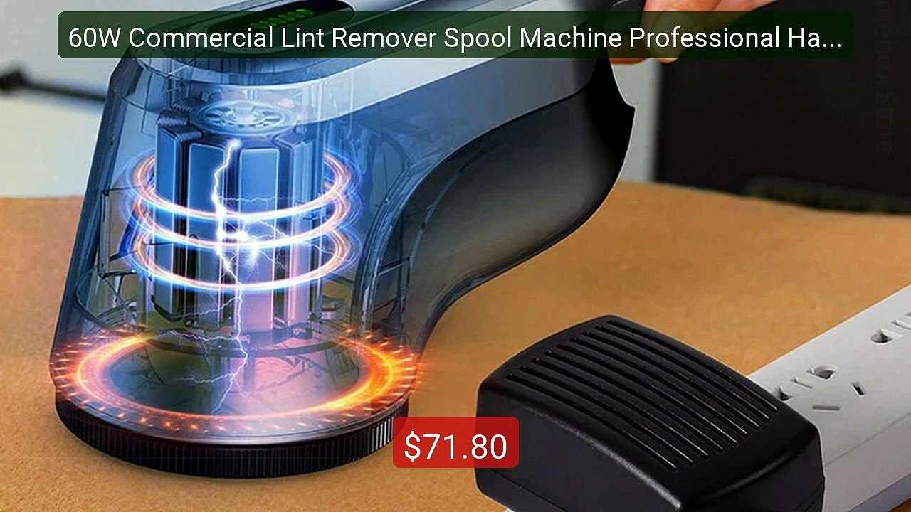 60W Commercial Lint Remover Spool Machine Professional Hairball Tr... -- Best Deal 2026 | Shop Now!