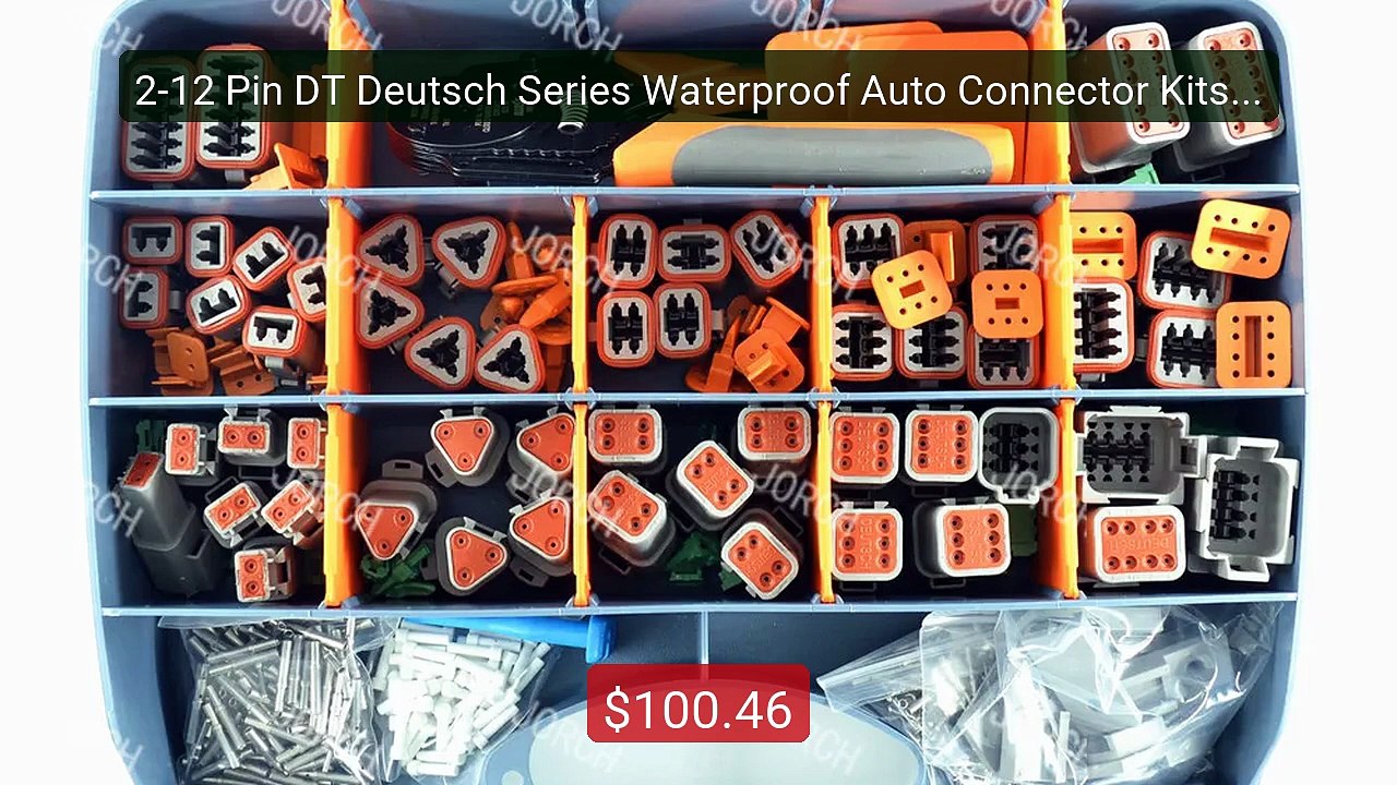 2-12 Pin DT Deutsch Series Waterproof Auto Connector Kits Solid Co... -- Best Deal 2026 | Shop Now!
