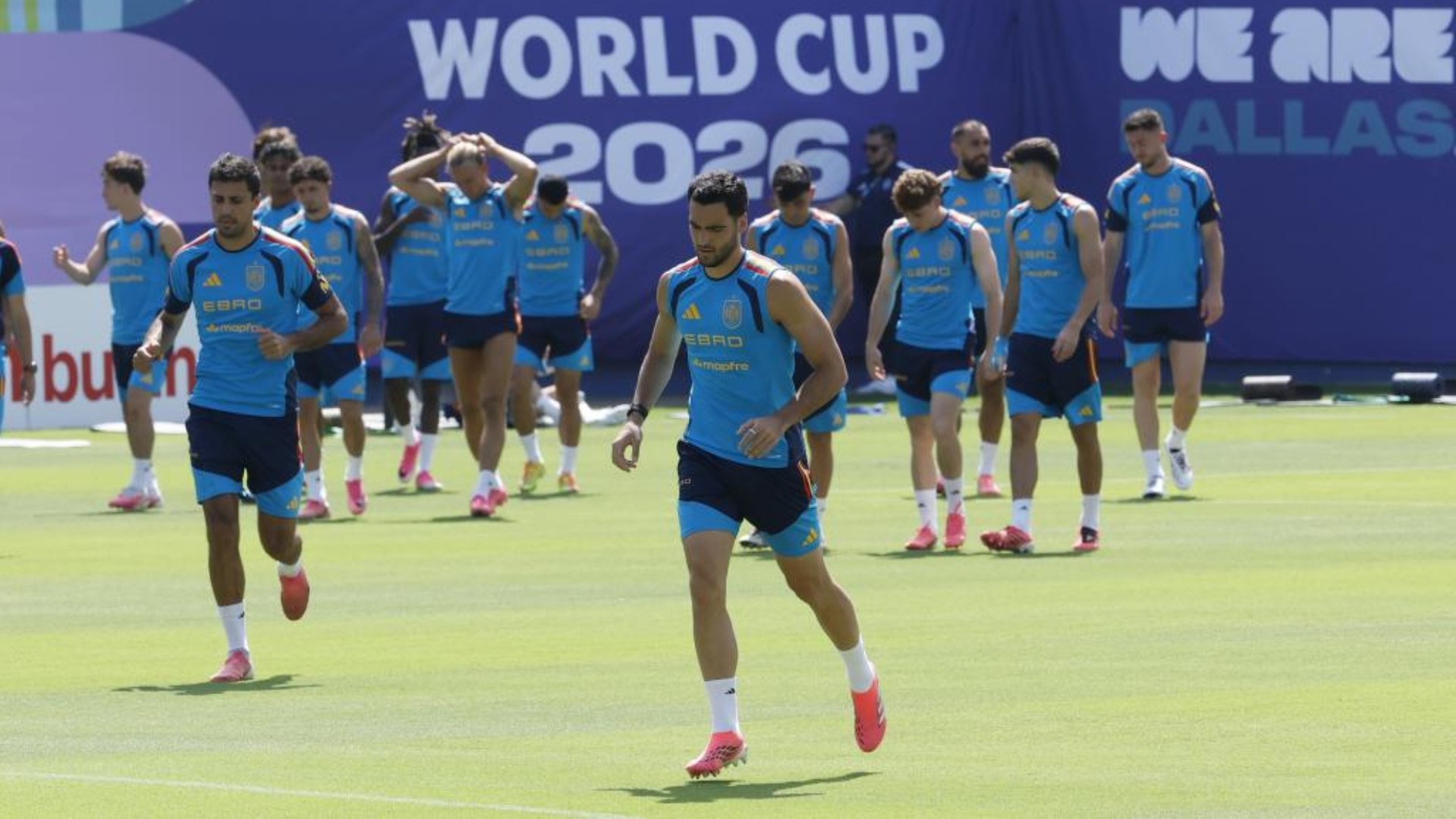 Así fue el entrenamiento de España 48 horas antes de la gran batalla ante Francia
