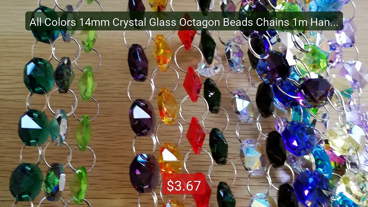 All Colors 14mm Crystal Glass Octagon Beads Chains 1m Hangi... -- Top Pick 2026 | Unbeatable Price!